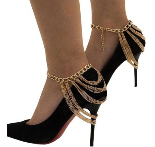 Tobillera Sexys De Cadenas Para Zapatillas Hotwife