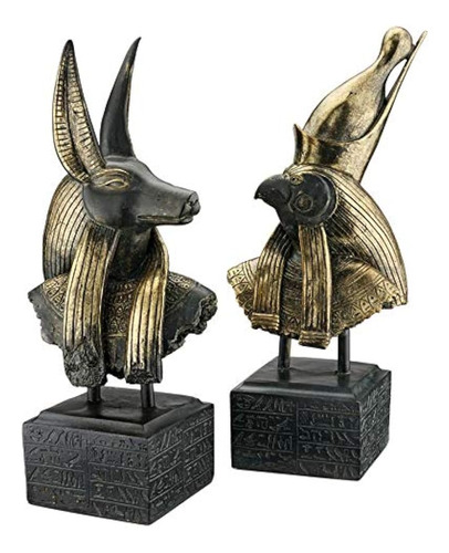 Diseño Toscano Dioses De Antiguo Egipto Esculturas Horus