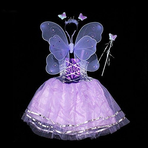 Pacool Girls Dress Up Conjunto De Disfraces De Princesa De H