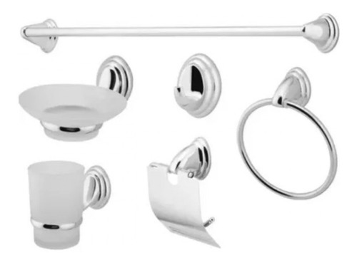 Kit Accesorios Baño 6 Piezas