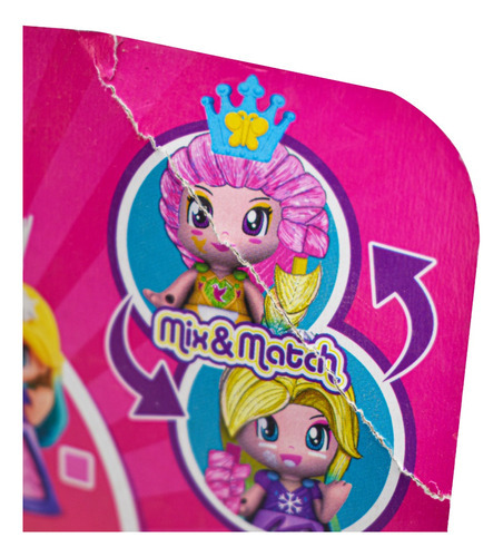 Pinypon Queens Vestido Violeta Super Power Famosa Cd