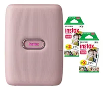 Comprar Fujifilm Instax Mini Link2 Smartphone Printer (soft Pink) Bundle With Fuji Instax Mini Film Pack (40 Sheets)