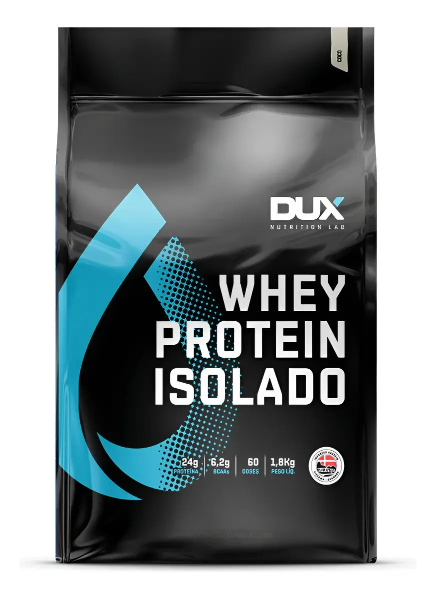 Dux Whey Protein Isolado 1,8kg - Dux Nutrition Sabor Chocolate — foto 1 de 4