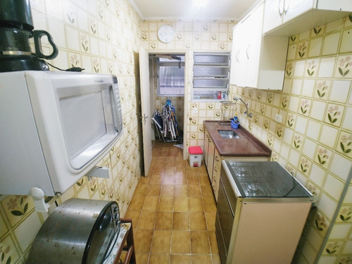 Imagem 12 de 15 de Apartamento Á Venda - Praia Das Asturias - 2 Dormitórios - Sacada - Vaga - Elevador - Guarujá/sp - Ap05197 - 68109551