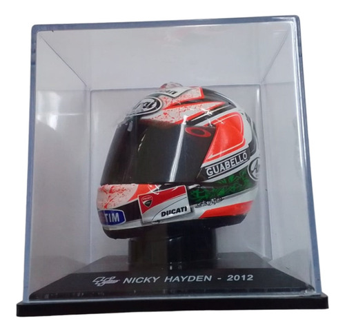 Miniatura Moto Gp Colecao Melhores Capacetes Ed 43 Nick Hayd