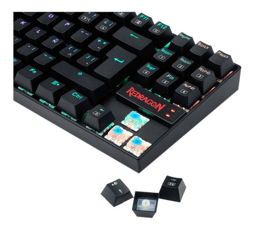 Teclado Gamer Mecanico Redragon Kumara K552rgb-1 Outemu Blue