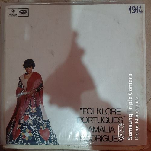 Vinilo Amalia Rodrigues Folklore Portugues Br1