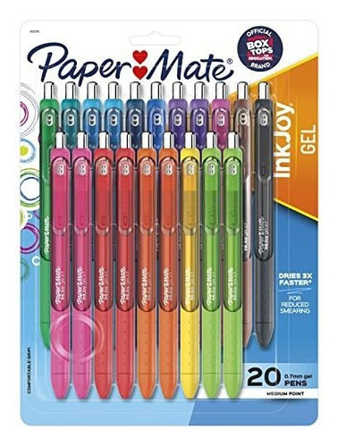 Bolígrafos De Gel Paper Mate Inkjoy Bolígrafos De Punta Fs7