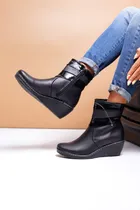 Comprar Botas Botinetas Mujer Zapatos Cuero Taco Chino Cómodas