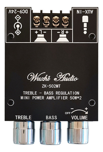 Juego De Placas Amplificadoras De Subwoofer Zk-502mt De 2 X