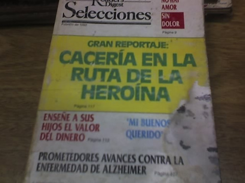 Selecciones Del Readers Digest Abril 1994 Ruta Heroina Droga