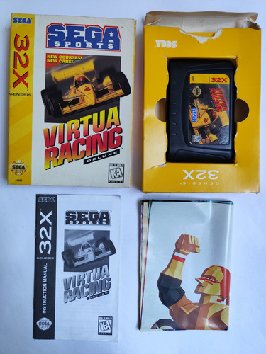 Virtua Racing (sega 32x) - Mídia Física Usada Genesis Mega (Usado)