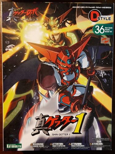 Maqueta D-style Shin Getter Robot Kotobukiya Getter 1 Japone