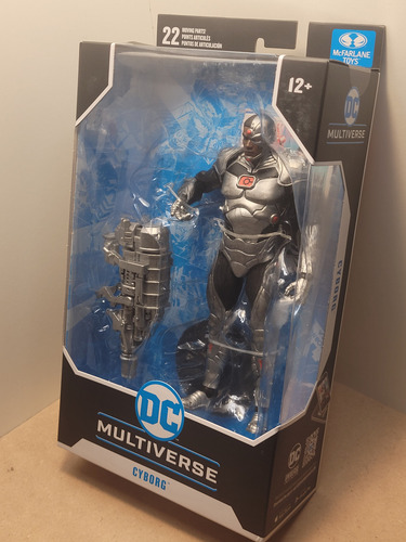 Cyborg ( Dc Rebirth) 7 Mc Farlane Toys-dc Multiverse (Usado)