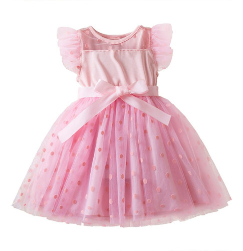 Vestido De Tul Para Niña Princesa, Vestidos Casuales De Luna