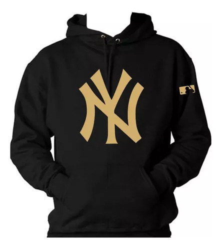 Buzo Canguro Yankees Ny Gold Mlb Md.1 Unisex