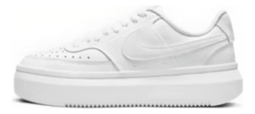 Tenis Nike Mujer Court Vision Alta Blanco