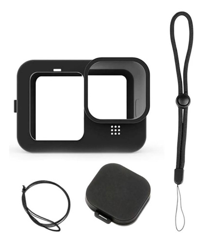 Funda de silicona para Gopro 9 y 10 - Negra