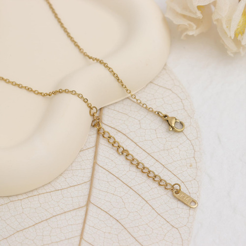 Collar Con Colgante De Cuentas Con Lazo De Perlas Frigotine
