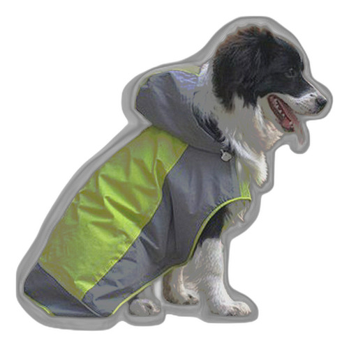 Capa De Lluvia Para Medianas Y Grandes Perros Pet Poncho De 
