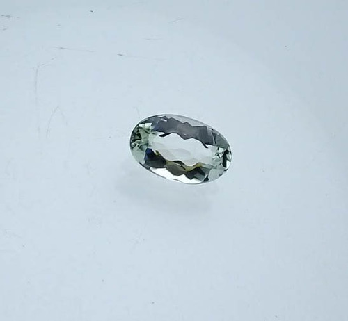 Heliodoro 3.940 Cts Oval Pedras Natura 14x8 Mm Praziolita A