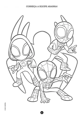 Desenhos para colorir de the amazing spiderman para colorir  