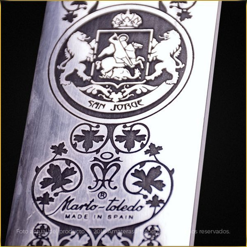 Imagen 7 de 9 de Espada De San Jorge De Capadocia Marto Toledo Oficial