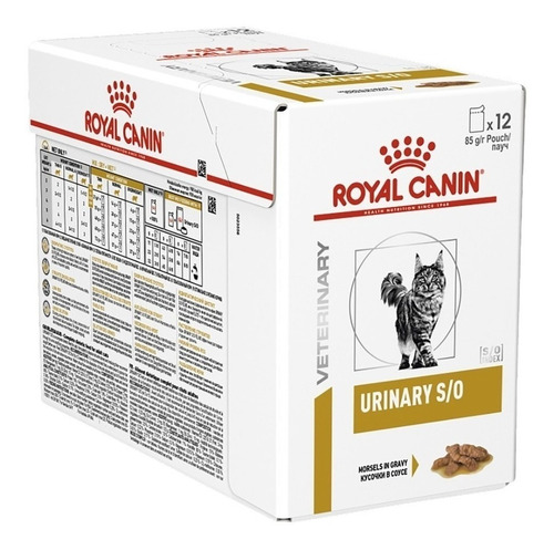 Caja 12 Pouch Royal Canin Urinary S/o Cat X 85g Petshop Caba