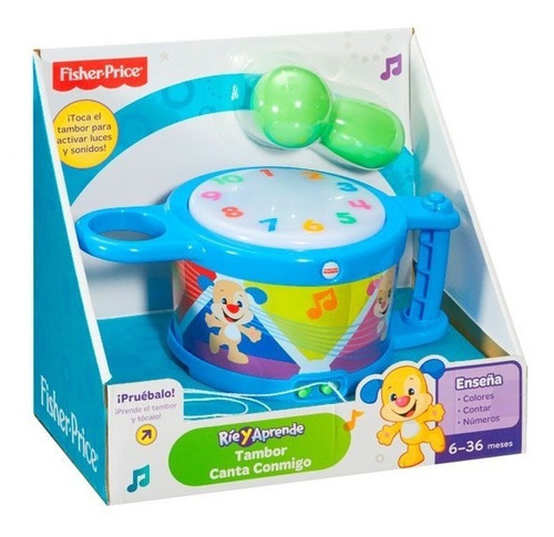 Tambor Canta Conmigo- Rie Y Aprende - Fisher Price