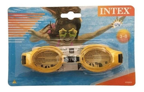 Set (2) Lentes De Natacion 55601 Piscina Niños De 3 A 8