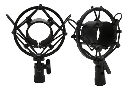 Shock Mount Para Microfone De Mesa Hyperx At2020 Akg Shure Cor Preto