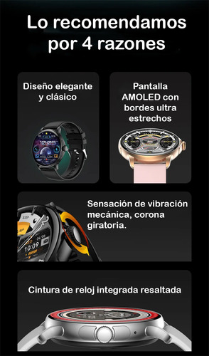 Smartwatch Vs15 Pro Unisex Ip68 Amoled Bt5.3