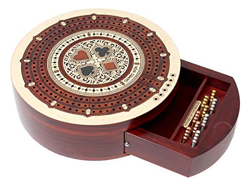 House Of Cribbage - Round Shape 3 Track Non-continuous Panel