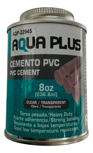 Pegamento Pvc Aquaplus Aqp-22945