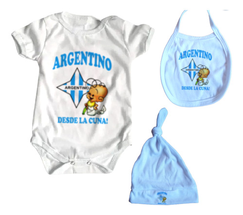 Ajuar Bebe Retro X3 Argentino De Mendoza