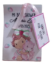 Comprar Souvenir Baby Shower Frutillas Velitas Noche X 10u