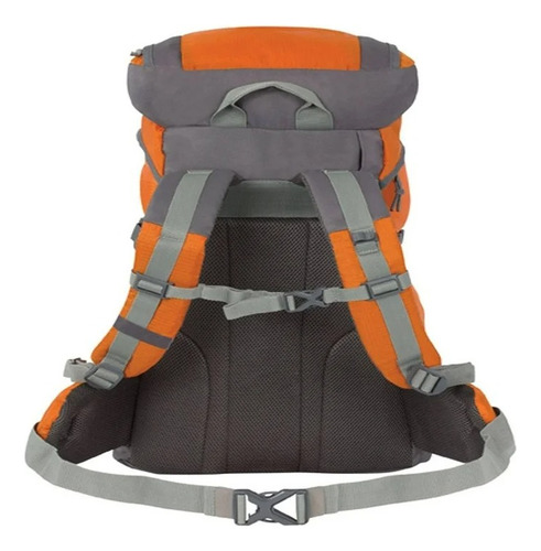 Mochila Para Campismo Adaptable Hidratación Ozark Trail 46 L Color Naranja Diseño De La Tela Liso