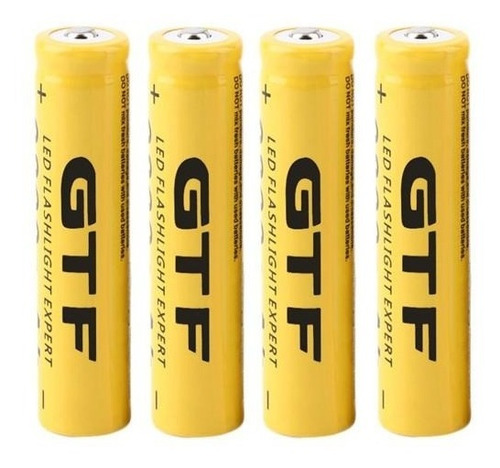 Kit 4 Baterias Recarregaveis 18650 9800mah 3,7v Frete Barato