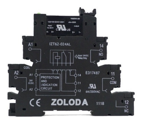 Rele Plc Optocoplador Tor 1 Inv E24vcc S24vcc Zoloda