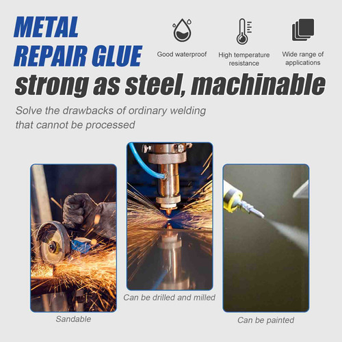 Soldadura A Alta Temperatura Que Detiene Las Fugas De Metal