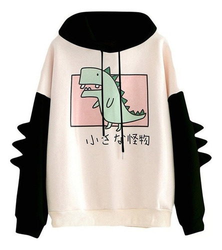 Sudadera Kawaii De Dibujos Animados Dinosaurio Sudaderas