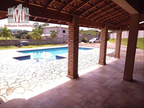 Imagem 26 de 30 de Linda Chácara Com 2 Suítes, Salão De Jogos, Área Gourmet, Piscina Com Prainha, À Venda, 1000 M² Por R$ 450.000 - Zona Rural - Pinhalzinho/sp - Ch0888