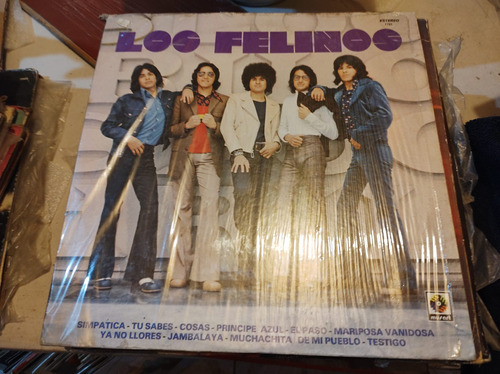 Los Felinos El Sonido Felino Vinyl,lp,acetato 