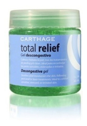 Gel Descongestivo Calmante Total Relief Carthage 200 Gr