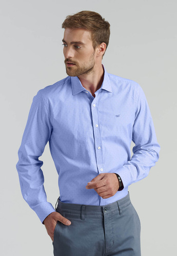 Camisa Conroe Fr Azul Fw25 Ferouch