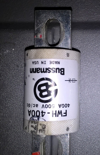 Fusible Bussman 500v Ac Dc 400a Fwh-400a