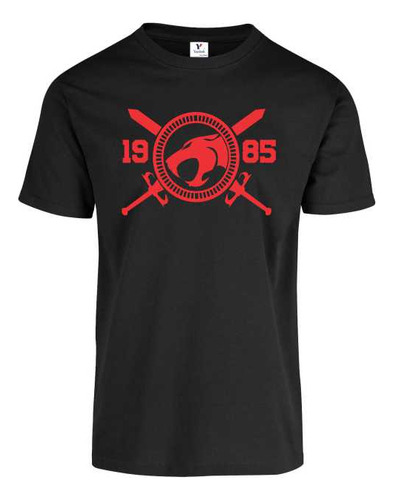 Playera Thundercats Logo Escudo 1985 Hombre Mujer