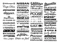 Comprar Calco Sticker Auto Parabrisa Tuning Varios Modelos!!! 90cm
