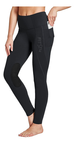 Fitst4 Pantalon Equitacion Forro Polar Para Mujer Ecuestr