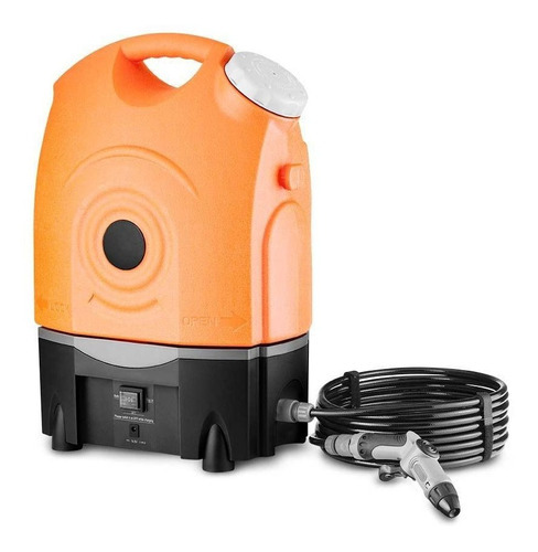 Lavadora De Auto Portatil Multilaser Au620 Color Naranja